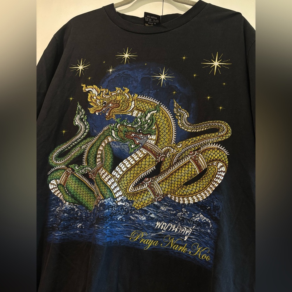 Thailand Dragon Graphic T Shirt